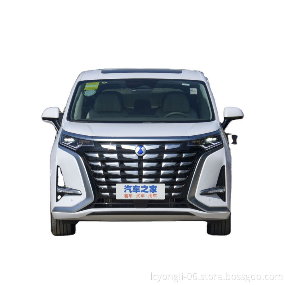 7 시트 고급 MPV 전기 자동차 Denza D-9 EV 600 4WD 프리미엄 버전 왼쪽 드라이브 전기 자동차